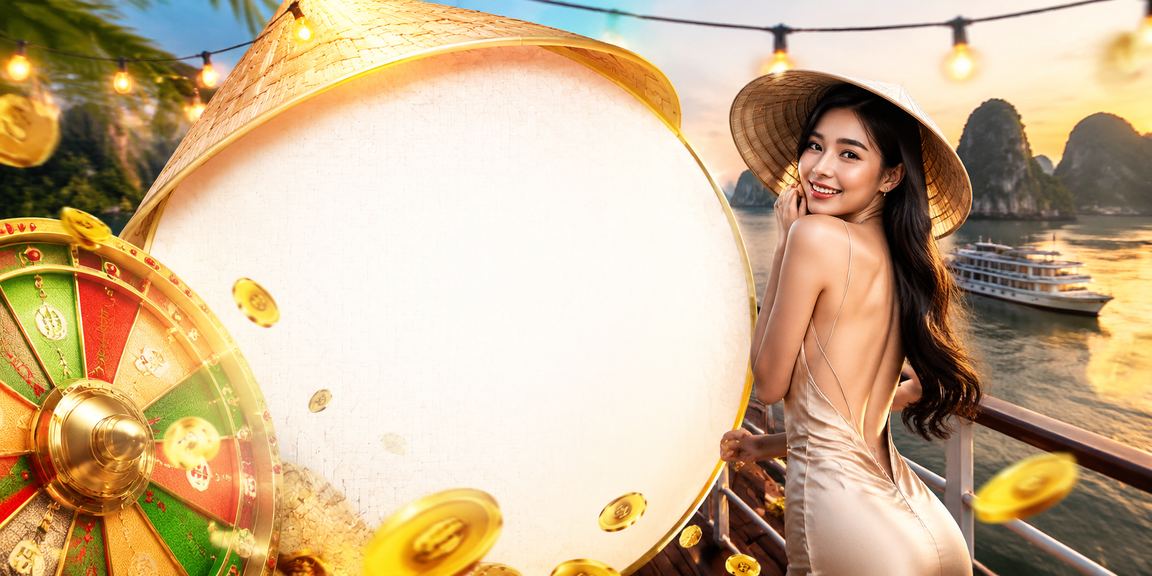 Khung cảnh Vịnh Hạ Long ban đêm, biểu tượng du lịch Việt Nam gắn với trải nghiệm giải trí trực tuyến